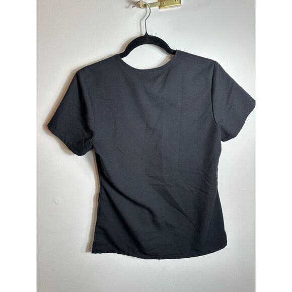 Figs Black Scrub Top Threads for Threads Size XS - Picture 2 of 5